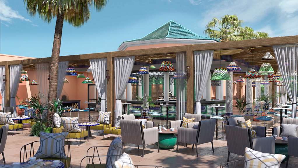 Sol Oasis Marrakech Hotell Ouahat Sidi Brahim Restaurang bild